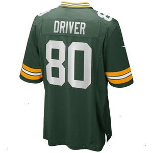 Donald Driver Green Bay Packers Nike Game Retired Player Jersey - Green