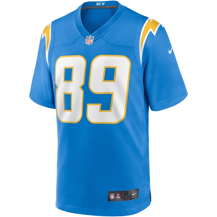 Donald Parham Jr. Los Angeles Chargers Nike Game Jersey - Powder Blue