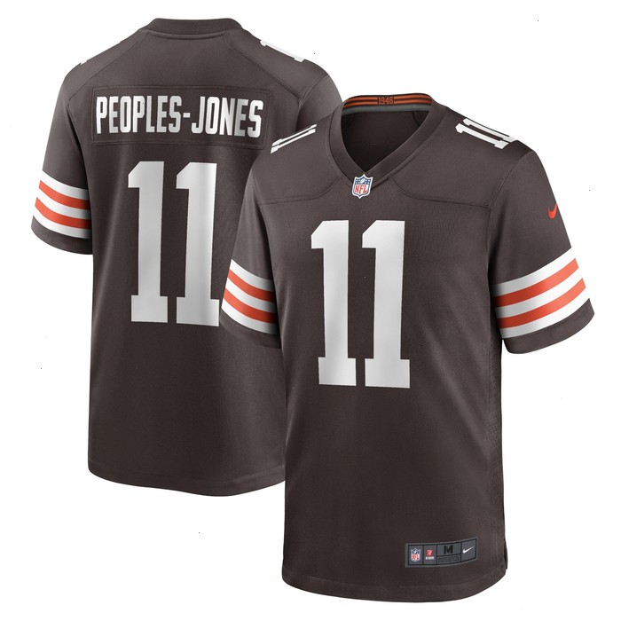 Donovan Peoples-Jones Cleveland Browns Nike Team Game Jersey - Brown