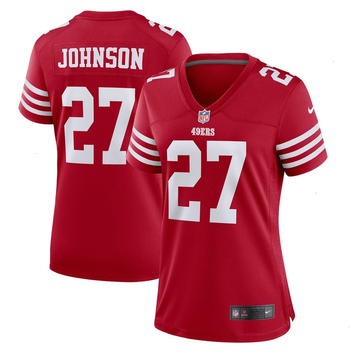 Dontae Johnson San Francisco 49ers Nike Women's Game Player Jersey - Scarlet