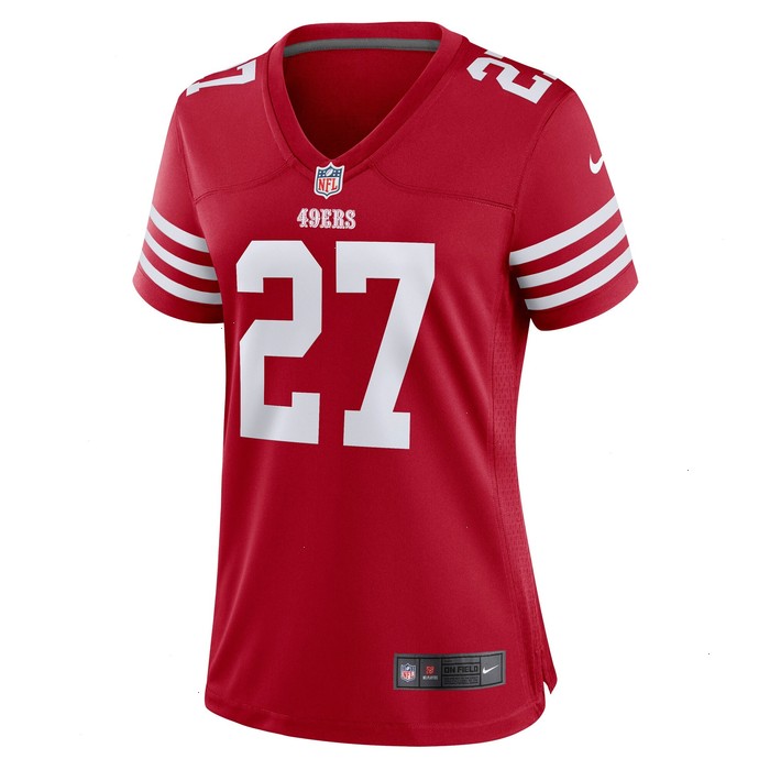 Dontae Johnson San Francisco 49ers Nike Women's Game Player Jersey - Scarlet