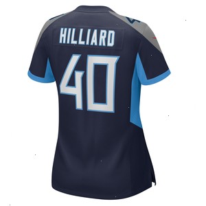 Dontrell Hilliard Tennessee Titans Nike Women's Game Player Jersey - Navy