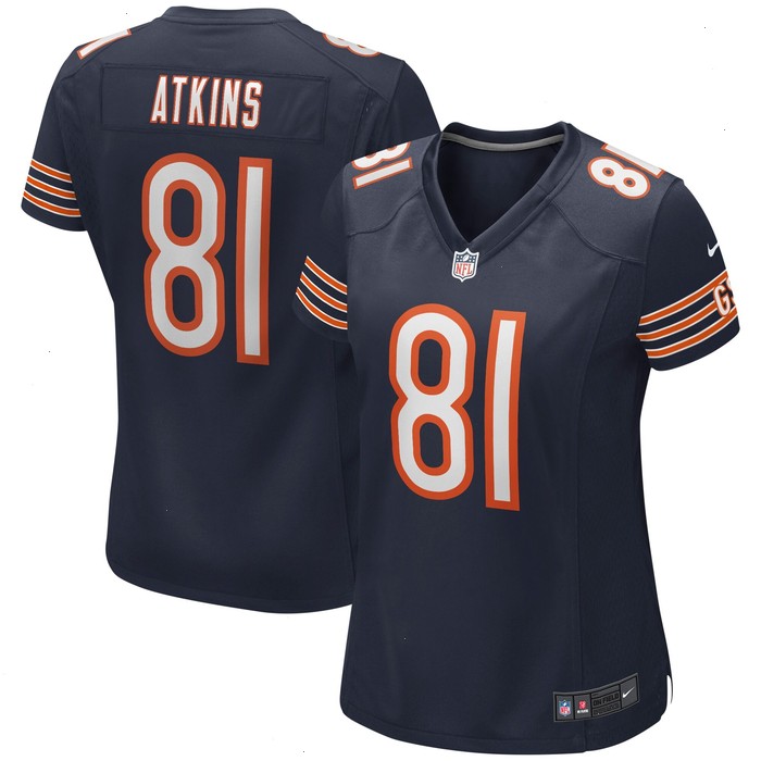 Doug Atkins Chicago Bears Nike Women's Game Retired Player Jersey - Navy