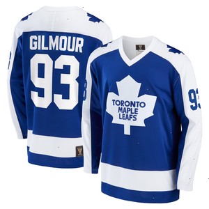 Doug Gilmour Toronto Maple Leafs Fanatics Branded Breakaway Retired Player Jersey - Blue