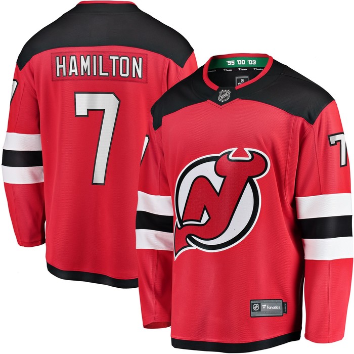 Dougie Hamilton New Jersey Devils Fanatics Branded Youth Breakaway Player Jersey - Red