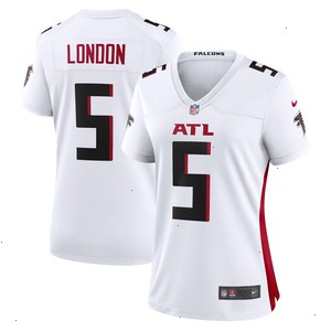 Drake London Atlanta Falcons Nike Women's Away Game Player Jersey - White