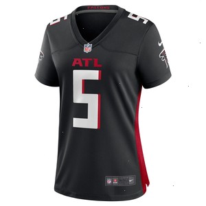 Drake London Atlanta Falcons Nike Women's Player Game Jersey - Black