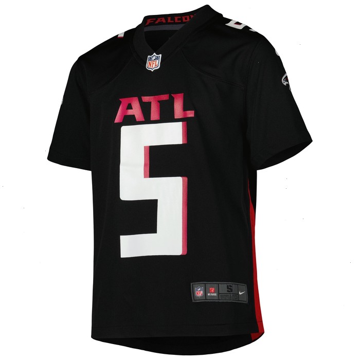 Drake London Atlanta Falcons Nike Youth Game Jersey - Black