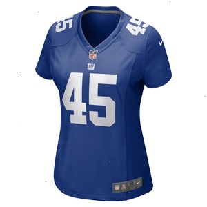 Dre Miller New York Giants Nike Women's Home Game Player Jersey - Royal