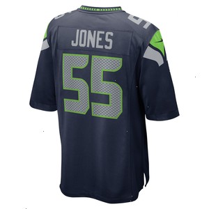 Dre'Mont Jones Seattle Seahawks Nike Game Player Jersey - College Navy