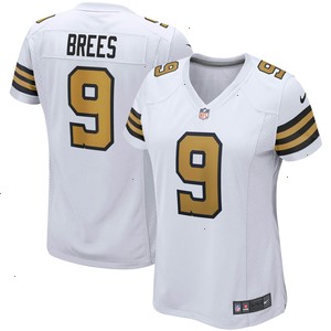 Drew Brees New Orleans Saints Nike Women's Alternate Game Jersey - White