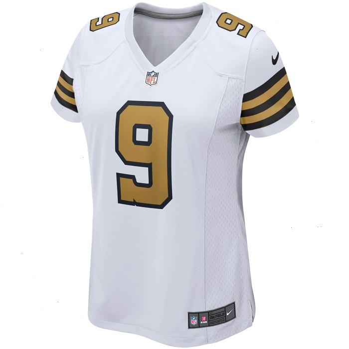 Drew Brees New Orleans Saints Nike Women's Alternate Game Jersey - White