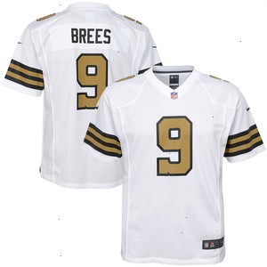 Drew Brees New Orleans Saints Nike Youth Color Rush Game Jersey - White