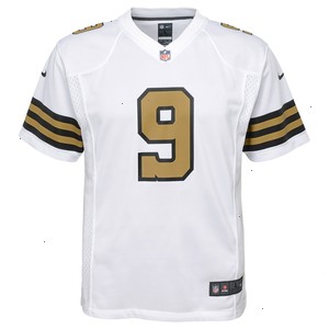 Drew Brees New Orleans Saints Nike Youth Color Rush Game Jersey - White