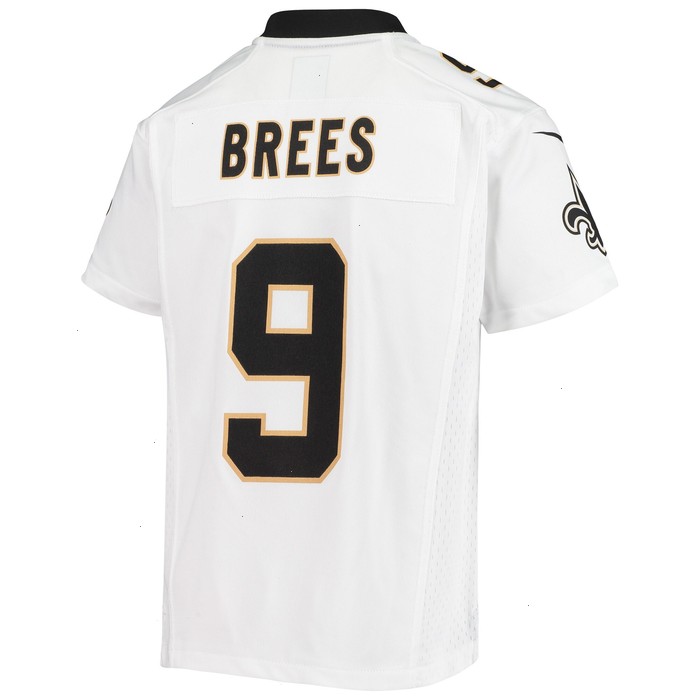 Drew Brees New Orleans Saints Nike Youth Game Jersey - White