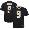 Drew Brees New Orleans Saints Nike Youth Team Color Game Jersey - Black