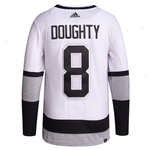 Drew Doughty Los Angeles Kings adidas Alternate Primegreen Authentic Pro Player Jersey - White