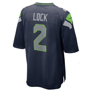 Drew Lock Seattle Seahawks Nike Game Jersey - College Navy