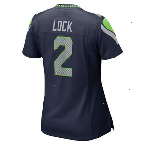 Drew Lock Seattle Seahawks Nike Women's Game Jersey - College Navy