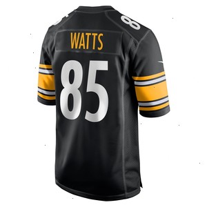 Duece Watts Pittsburgh Steelers Nike Game Jersey - Black