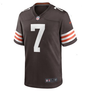 Dustin Hopkins Cleveland Browns Nike Team Game Jersey - Brown