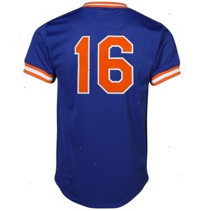 Dwight Gooden New York Mets Mitchell & Ness Cooperstown Mesh Batting Practice Jersey - Royal