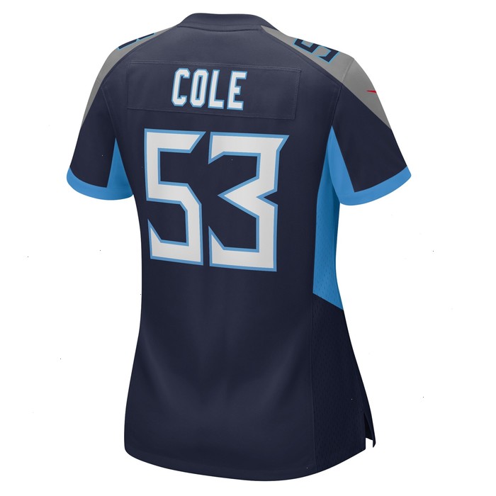 Dylan Cole Tennessee Titans Nike Women's Game Player Jersey - Navy