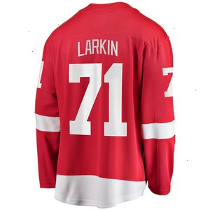 Dylan Larkin Detroit Red Wings Fanatics Branded Home Captain Premier Breakaway Player Jersey - Red