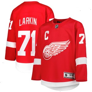 Dylan Larkin Detroit Red Wings Youth Home Premier Player Jersey - Red