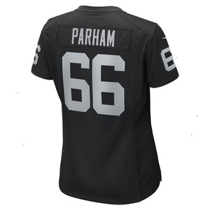 Dylan Parham Las Vegas Raiders Nike Women's Game Player Jersey - Black