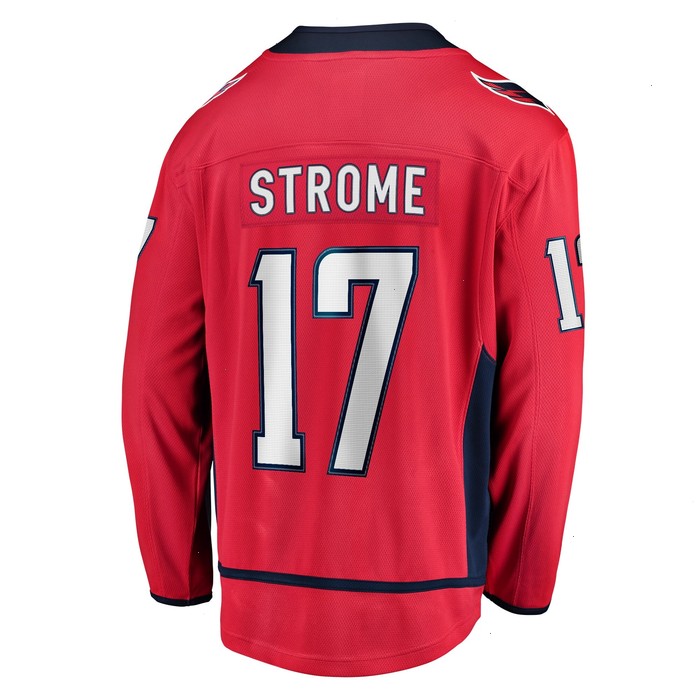 Dylan Strome Washington Capitals Fanatics Branded Home Breakaway Player Jersey - Red