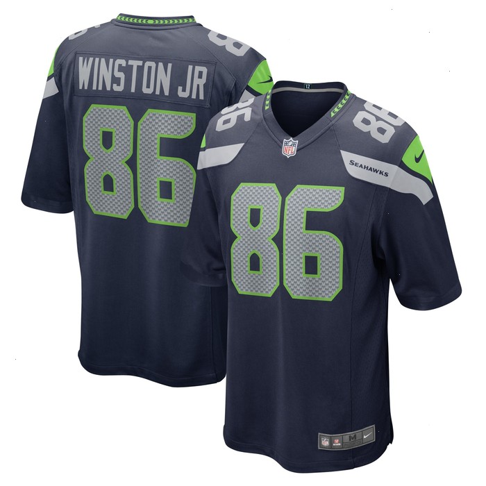 Easop Winston Jr. Seattle Seahawks Nike Home Game Player Jersey - College Navy