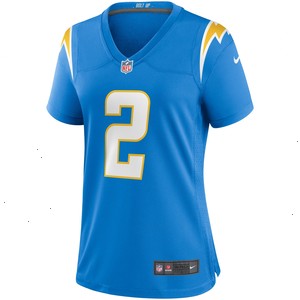 Easton Stick Los Angeles Chargers Nike Women's Game Jersey - Powder Blue