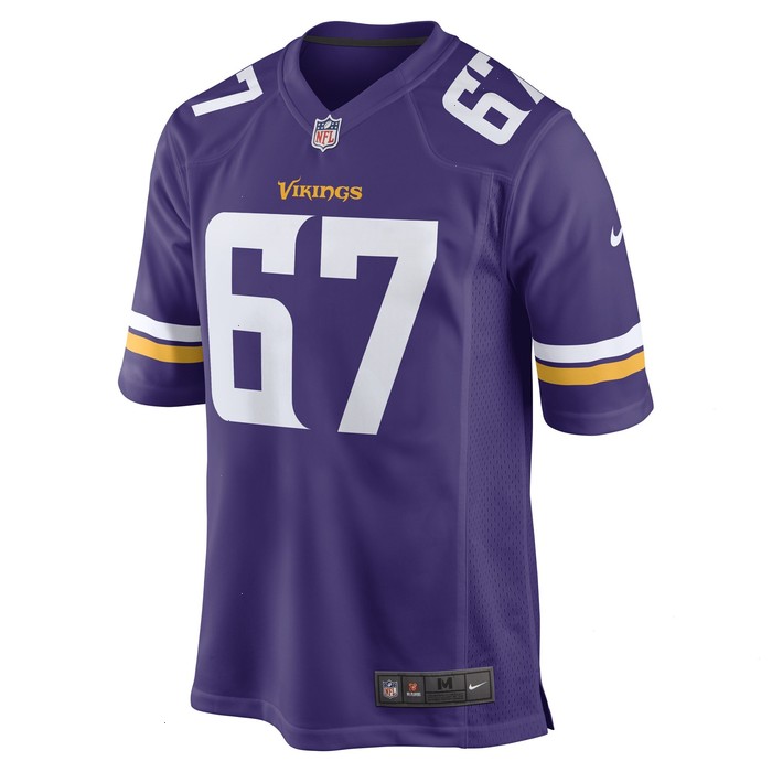 Ed Ingram Minnesota Vikings Nike Game Player Jersey - Purple