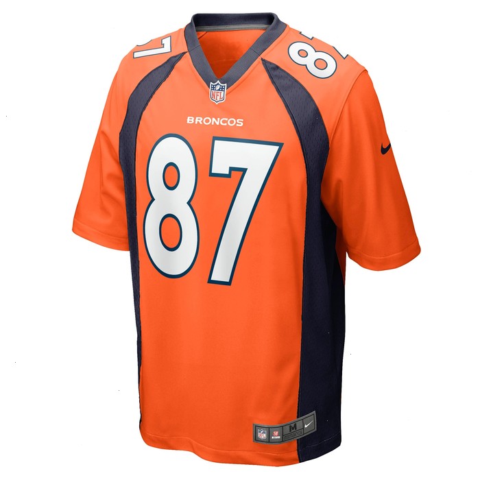 Ed McCaffrey Denver Broncos Nike Game Retired Player Jersey - Orange