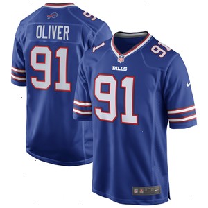 Ed Oliver Buffalo Bills Nike Team Game Player Jersey - Royal