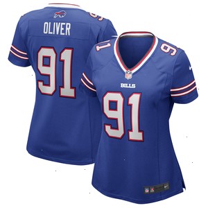 Ed Oliver Buffalo Bills Nike Women's Game Jersey - Royal