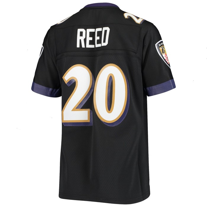 Ed Reed Baltimore Ravens Mitchell & Ness Women's Legacy Replica Team Jersey - Black