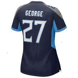 Eddie George Tennessee Titans Nike Women's Game Retired Player Jersey - Navy