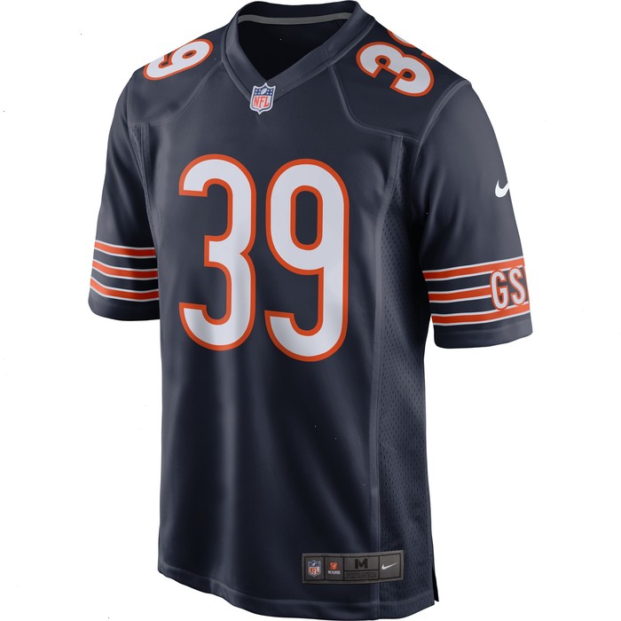 Eddie Jackson Chicago Bears Nike Home Game Jersey - Navy