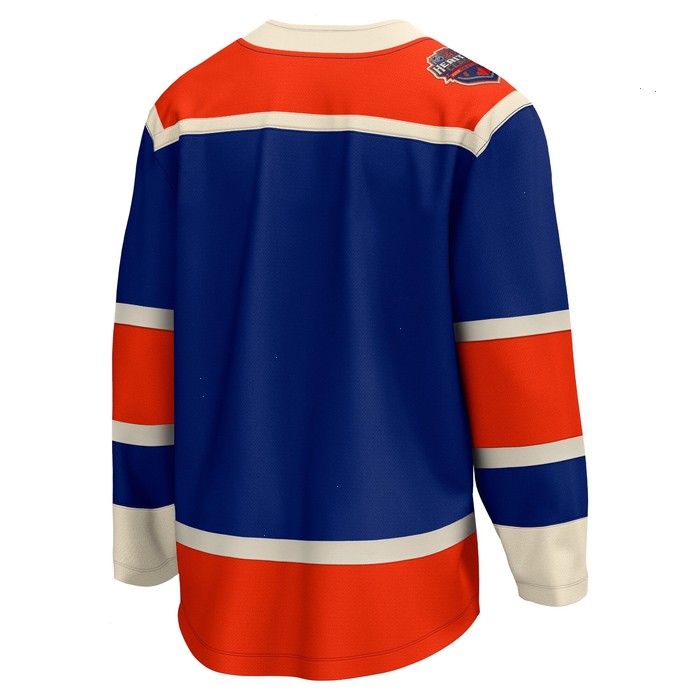 Edmonton Oilers Fanatics Branded 2023 NHL Heritage Classic Premier Breakaway Jersey – Royal