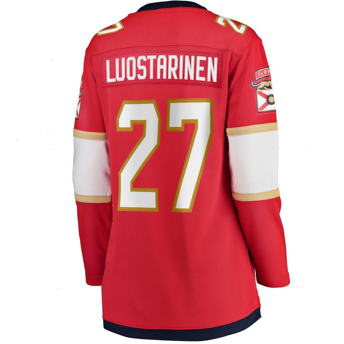 Eetu Luostarinen Florida Panthers Fanatics Branded Women's Home Breakaway Player Jersey - Red