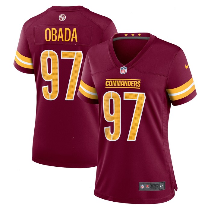 Efe Obada Washington Commanders Nike Women's Game Jersey - Burgundy