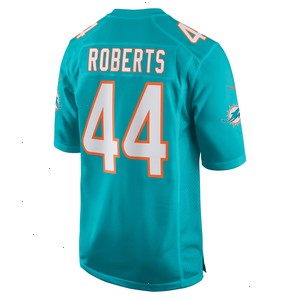 Elandon Roberts Miami Dolphins Nike Game Jersey - Aqua