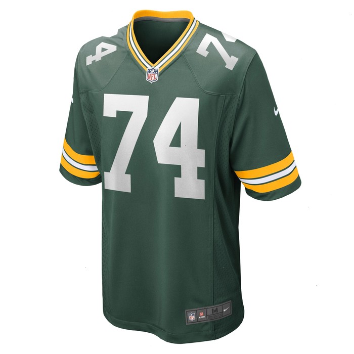 Elgton Jenkins Green Bay Packers Nike Game Jersey - Green