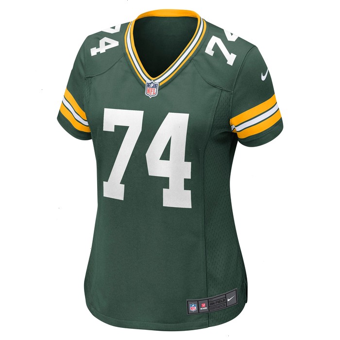 Elgton Jenkins Green Bay Packers Nike Women's Game Jersey - Green