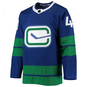 Elias Pettersson Vancouver Canucks adidas 2020/21 Authentic Alternate Player Jersey - Blue