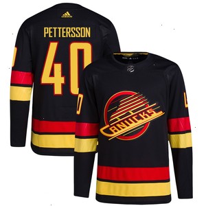 Elias Pettersson Vancouver Canucks adidas Alternate Primegreen Authentic Pro Player Jersey - Black