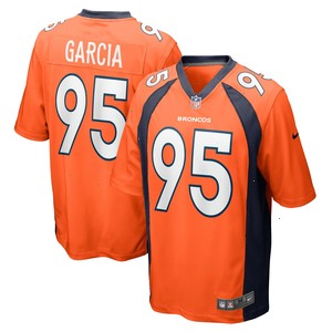 Elijah Garcia Denver Broncos Nike Team Game Jersey - Orange