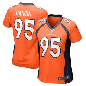 Elijah Garcia Denver Broncos Nike Women's Team Game Jersey - Orange